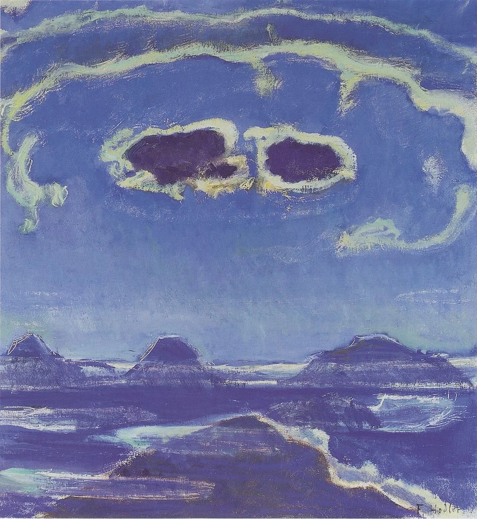 Eiger, Mönch e Jungfrau al chiaro di luna - 1908